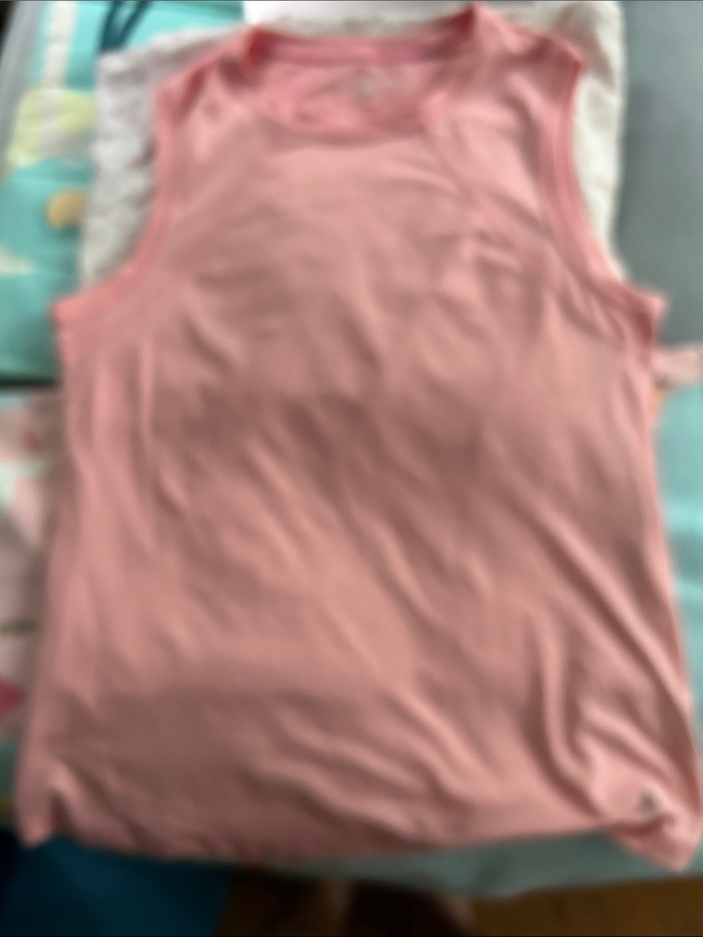 Light Pink Sleeveless Athletic Tank Sofibella